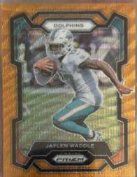 Jaylen Waddle [Orange Wave] #185