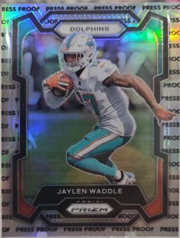 Jaylen Waddle [Press Proof] #185