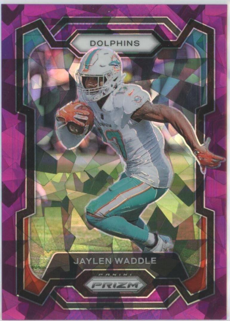 Jaylen Waddle [Purple Ice] #185