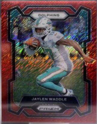 Jaylen Waddle [Red Shimmer] #185