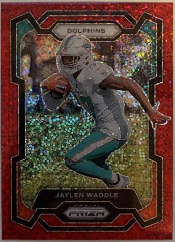 Jaylen Waddle [Red Sparkle] #185