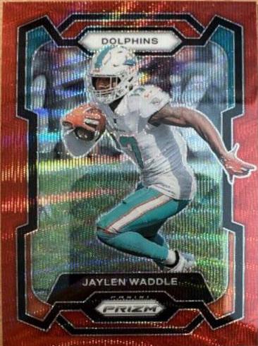 Jaylen Waddle [Red Wave] #185