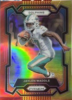 Jaylen Waddle [Red Yellow] #185