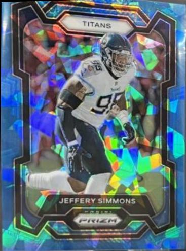 Jeffery Simmons [Blue Ice] #286