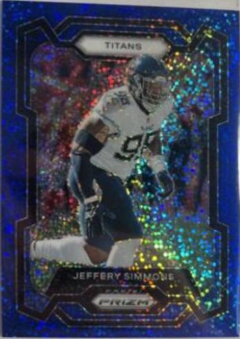 Jeffery Simmons [Blue Sparkle] #286