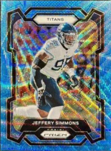 Jeffery Simmons [Blue Wave] #286