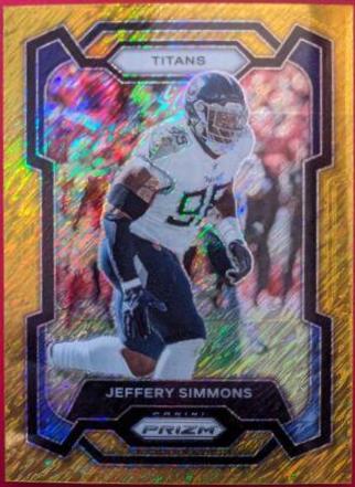 Jeffery Simmons [Gold Shimmer] #286