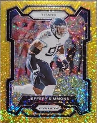 Jeffery Simmons [Gold Sparkle] #286