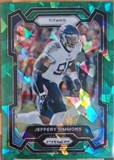 Jeffery Simmons [Green Ice] #286