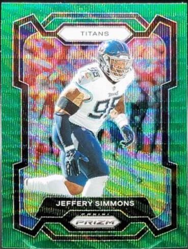 Jeffery Simmons [Green Wave] #286