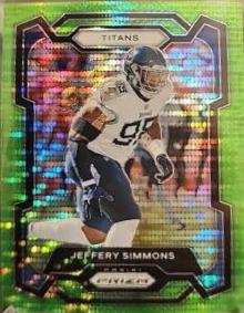 Jeffery Simmons [Neon Green Pulsar] #286