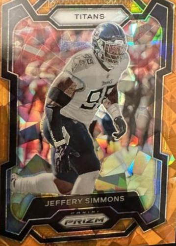 Jeffery Simmons [Orange Ice] #286