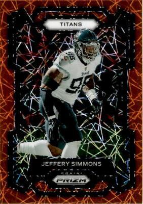 Jeffery Simmons [Orange Lazer] #286