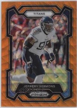Jeffery Simmons [Orange Wave] #286