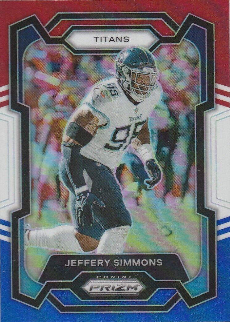 Jeffery Simmons [Red White Blue] #286