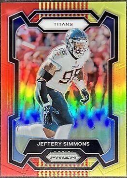 Jeffery Simmons [Red Yellow] #286