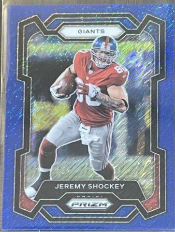 Jeremy Shockey [Blue Shimmer] #222