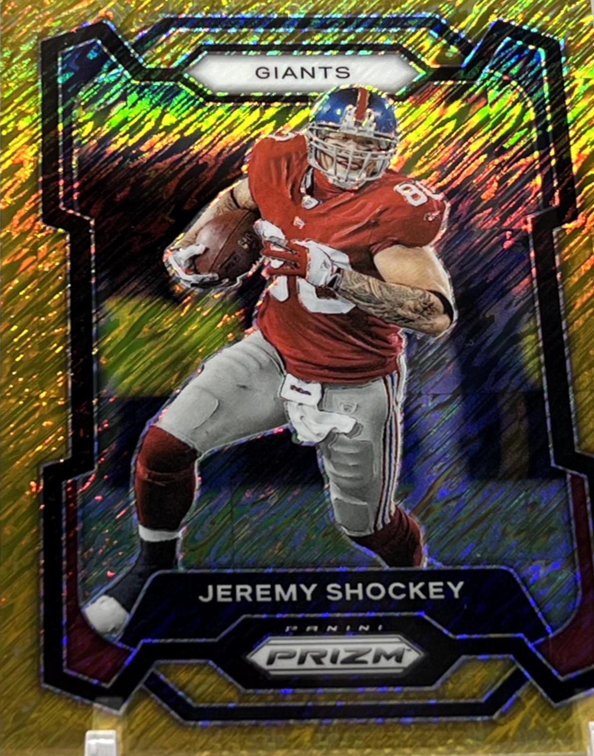 Jeremy Shockey [Gold Shimmer] #222