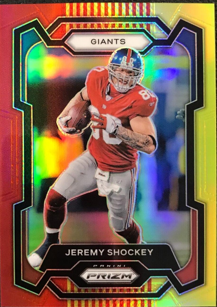 Jeremy Shockey [Red Yellow] #222