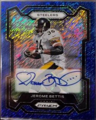 Jerome Bettis [Autograph Blue Shimmer] #251