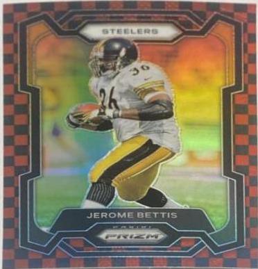 Jerome Bettis [Black Red Checker] #251