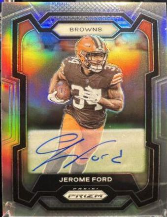 Jerome Ford [Autograph Silver] #66