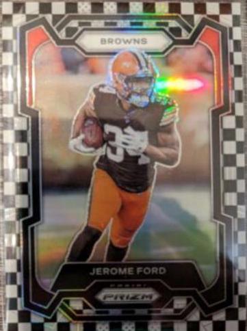 Jerome Ford [Black White Checker] #66