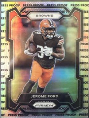 Jerome Ford [Press Proof] #66