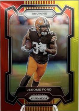 Jerome Ford [Red Yellow] #66