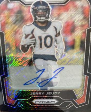 Jerry Jeudy [Autograph Black Shimmer] #87