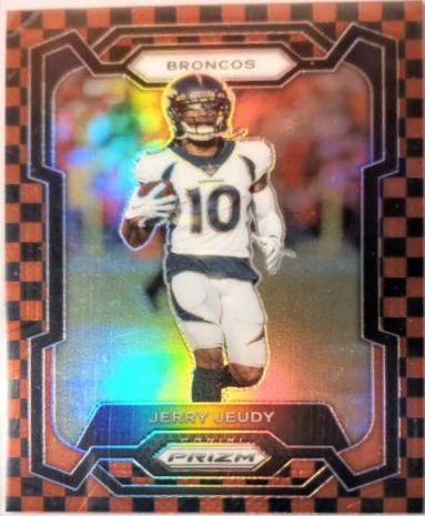 Jerry Jeudy [Black Red Checker] #87