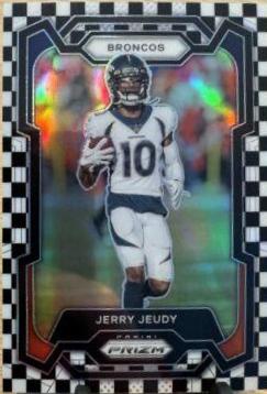 Jerry Jeudy [Black White Checker] #87