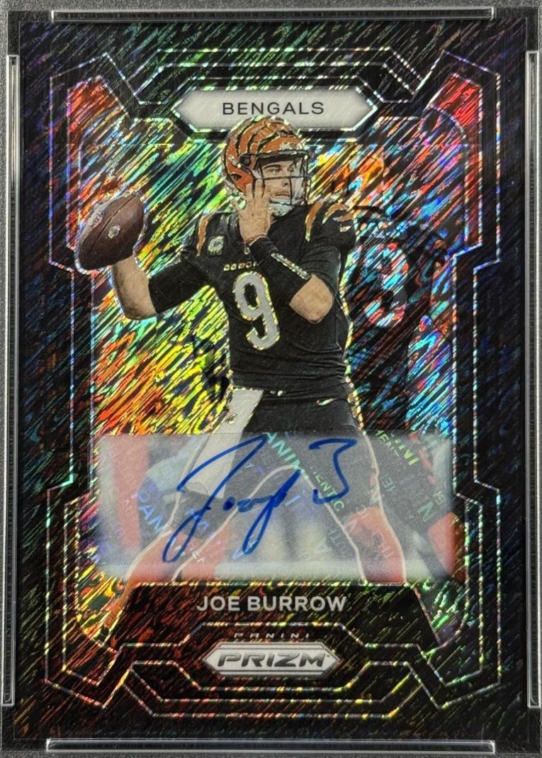 Joe Burrow [Autograph Black Shimmer] #57