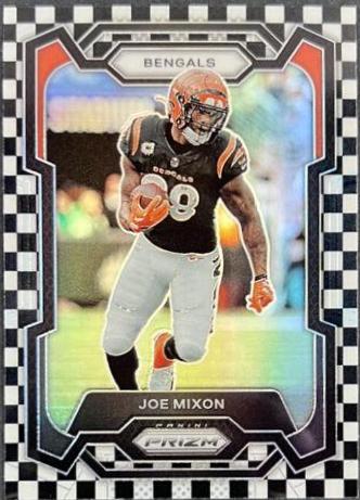 Joe Mixon [Black White Checker] #58