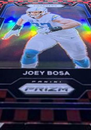 Joey Bosa [Black Red Checker] #157