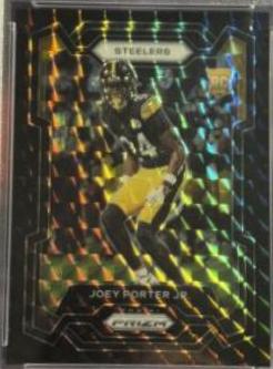 Joey Porter Jr. [Black Finite] #386