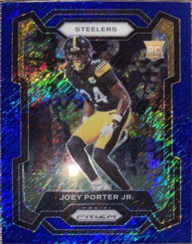 Joey Porter Jr. [Blue Shimmer] #386