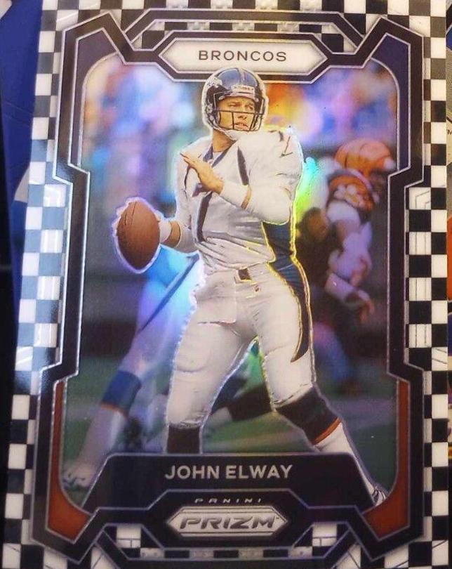 John Elway [Black White Checker] #89