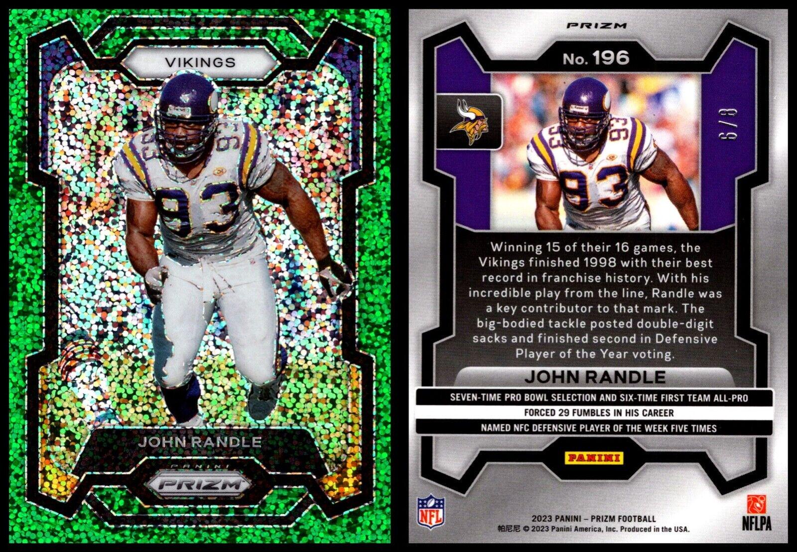 John Randle [Green Sparkle] #196