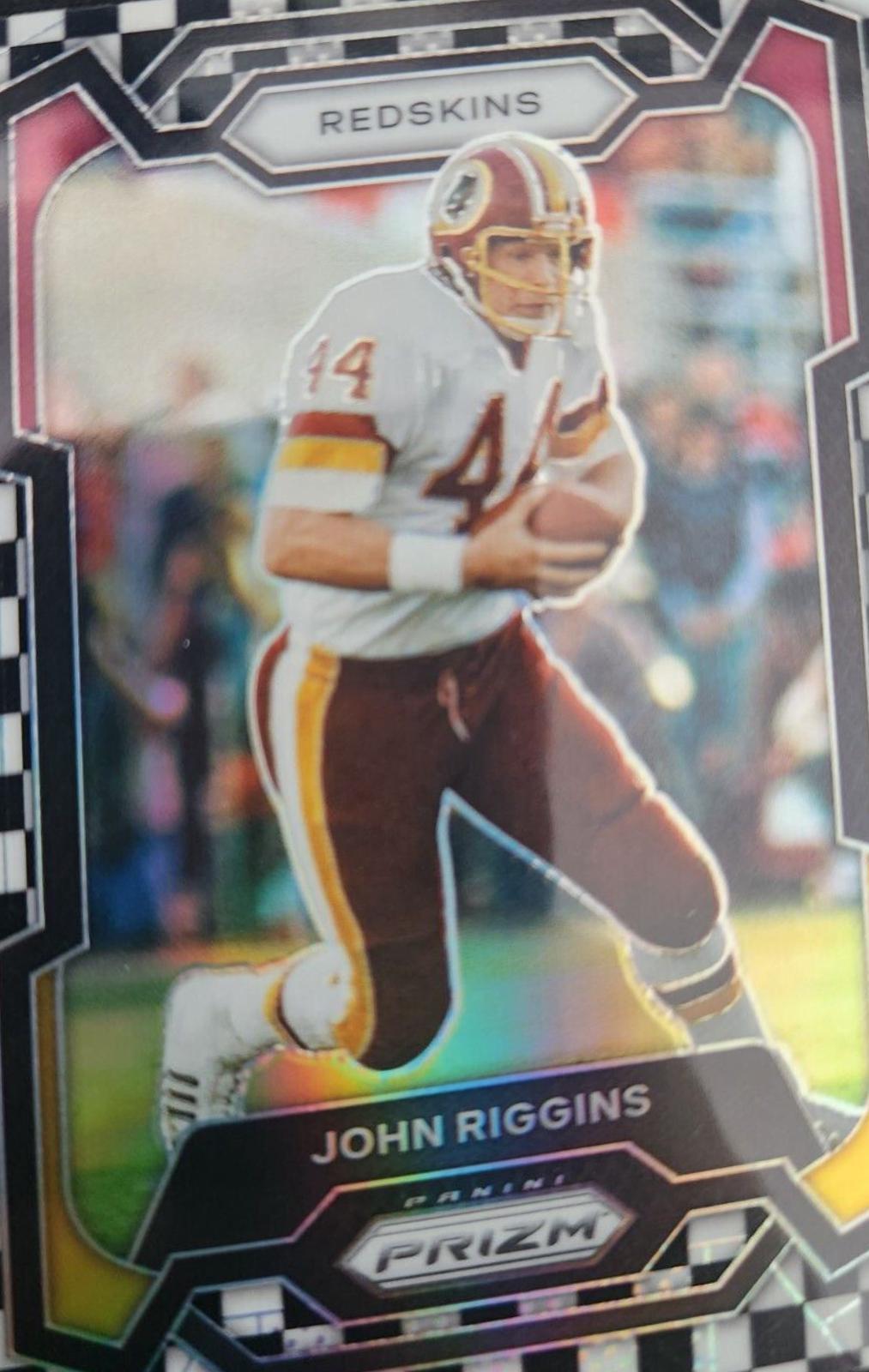 John Riggins [Black White Checker] #297