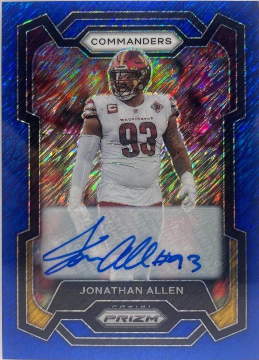 Jonathan Allen [Autograph Blue Shimmer] #298