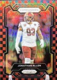 Jonathan Allen [Black Red Checker] #298
