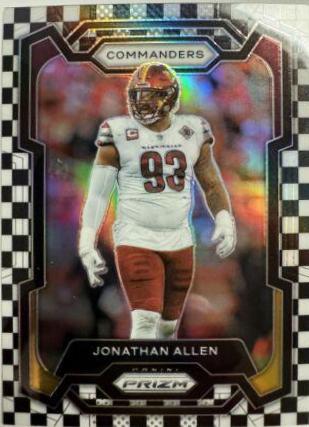 Jonathan Allen [Black White Checker] #298