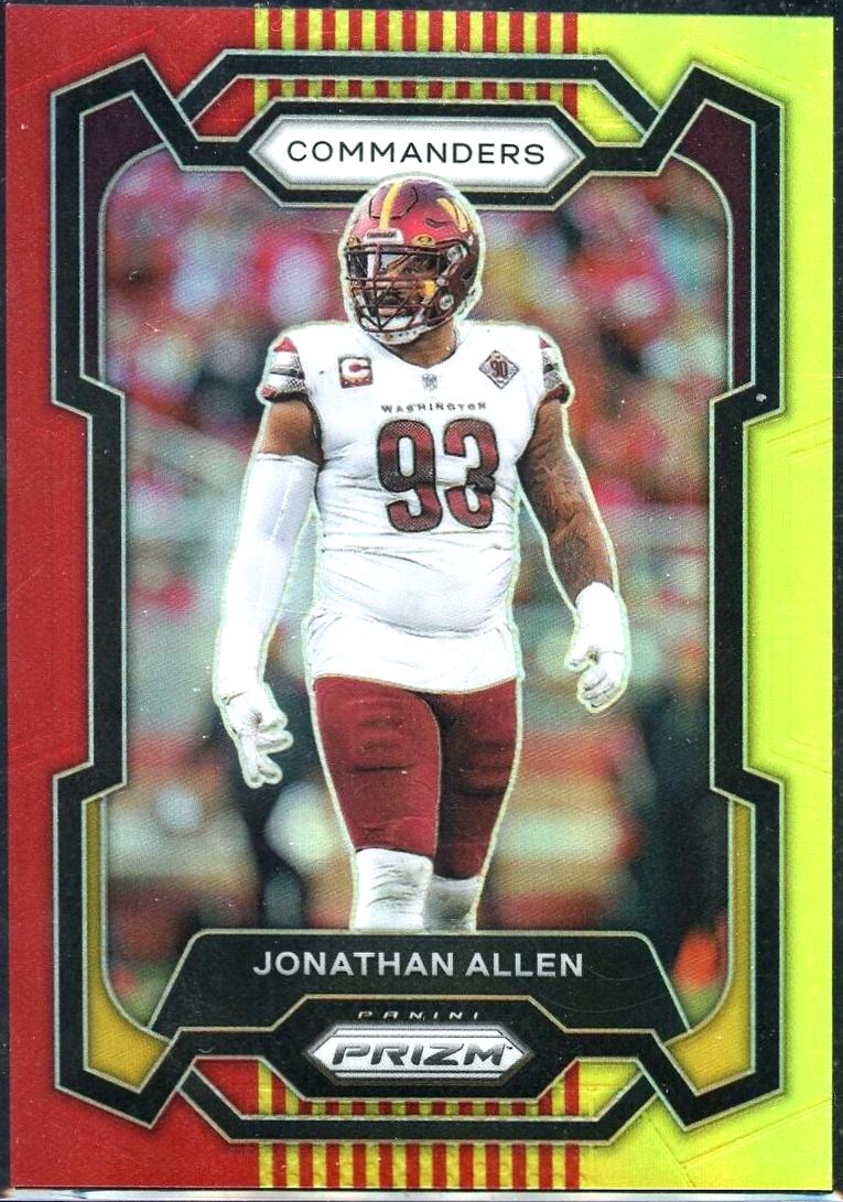 Jonathan Allen [Red Yellow] #298