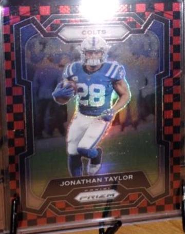 Jonathan Taylor [Black Red Checker] #127