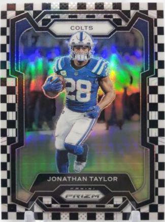 Jonathan Taylor [Black White Checker] #127