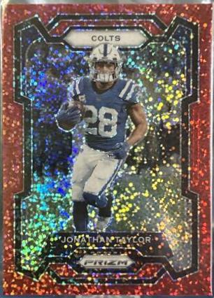 Jonathan Taylor [Red Sparkle] #127