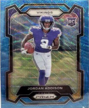 Jordan Addison [Blue Wave] #368