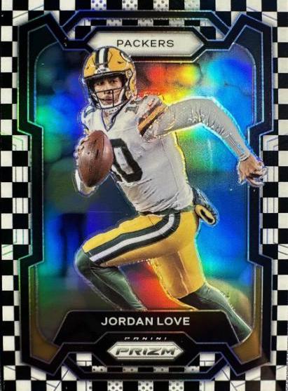 Jordan Love [Black White Checker] #110