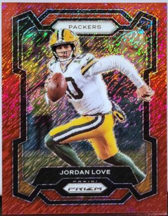 Jordan Love [Red Shimmer] #110